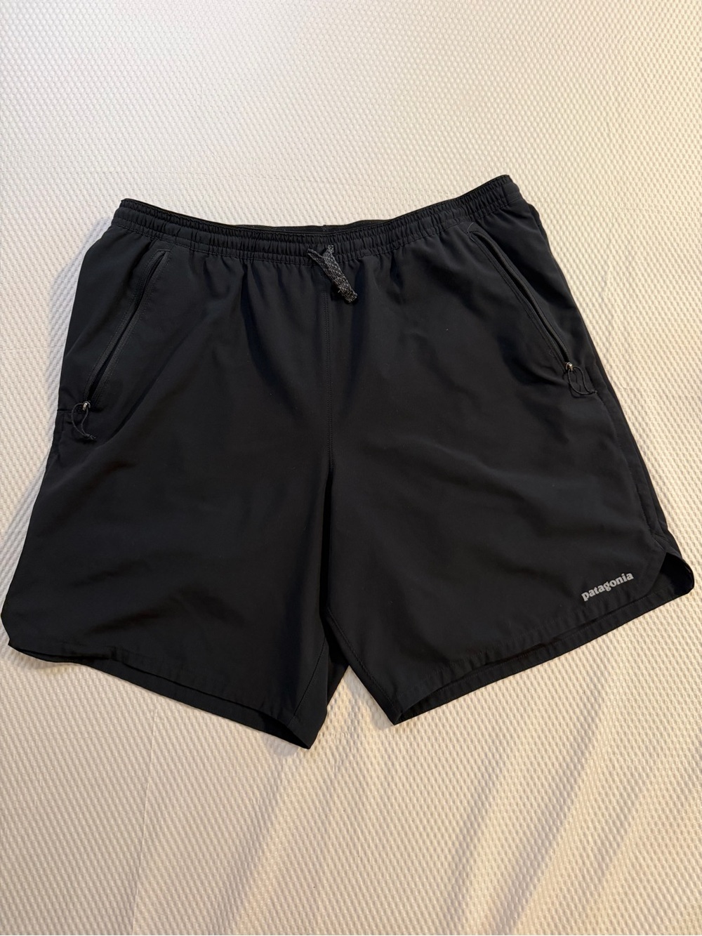 Patagonia Strider Running Shorts Black Men’s Medium Lightweight Athletic Lined